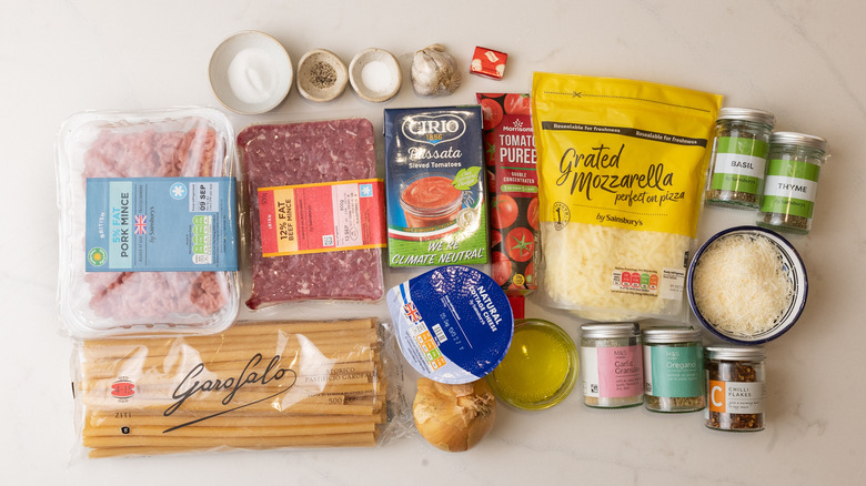 high-protein baked ziti ingredients