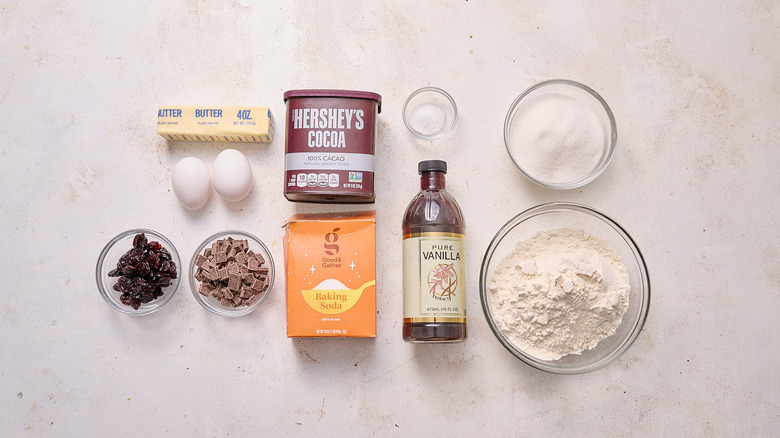 ingredients on a table