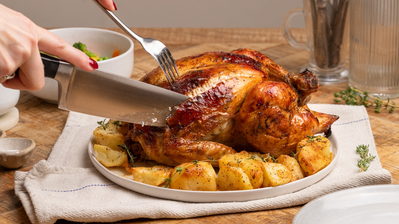 maple butter roast chicken