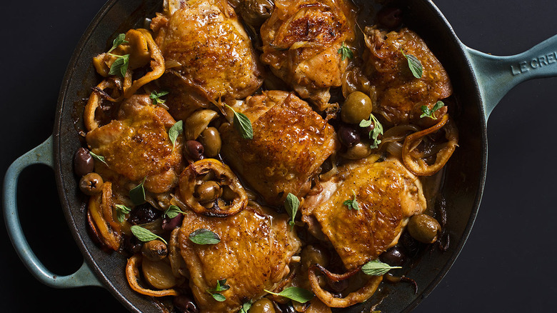 Braised Chicken Thighs