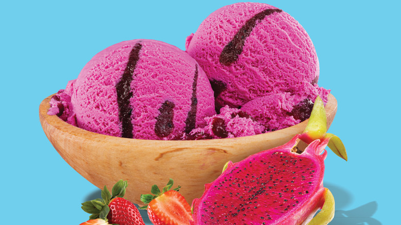 Baskin-Robbins Strawberry Dragonfruit flavor
