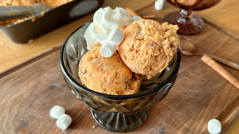 Sweet potato ice cream