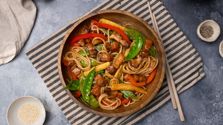 pork belly stir-fry recipe