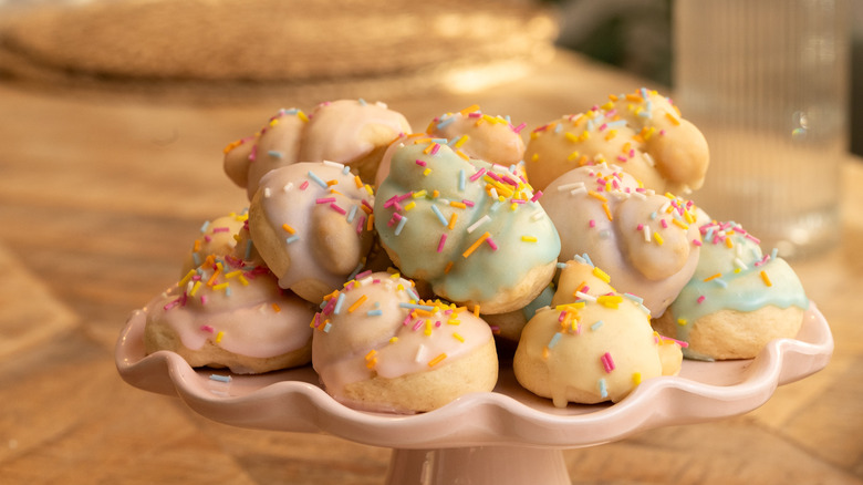 uncinetti Italian Easter cookies
