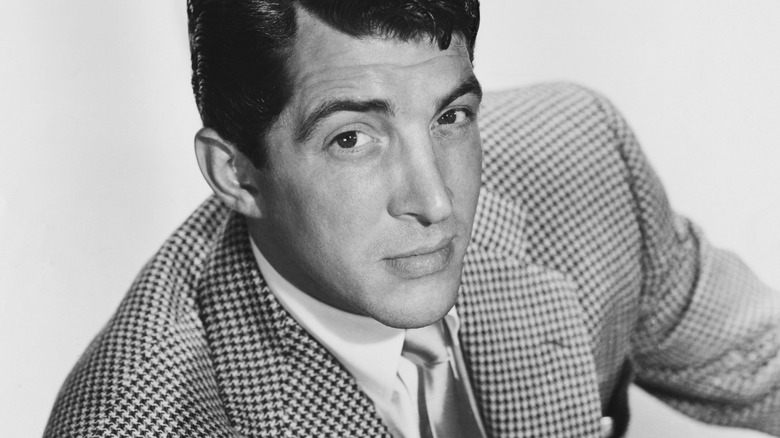Dean Martin posing for the camera