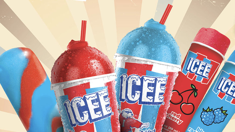 ICEE slushies and popsicles