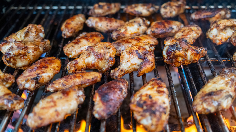 grilled chicken wings