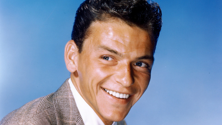 Frank Sinatra smiling