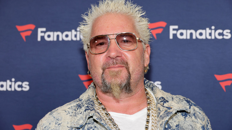 Guy Fieri on a red carpet