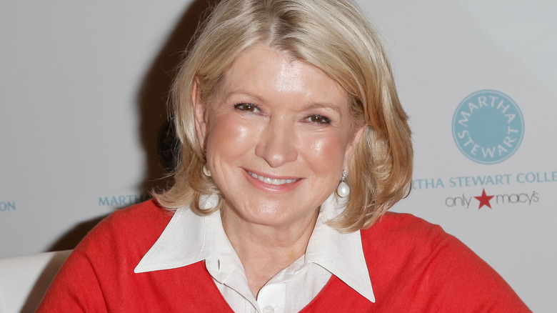 Martha Stewart smiles at the camera
