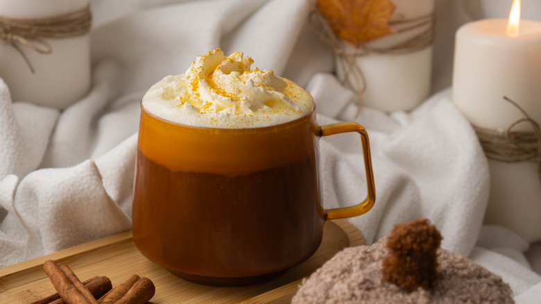 Classic pumpkin spiced latte
