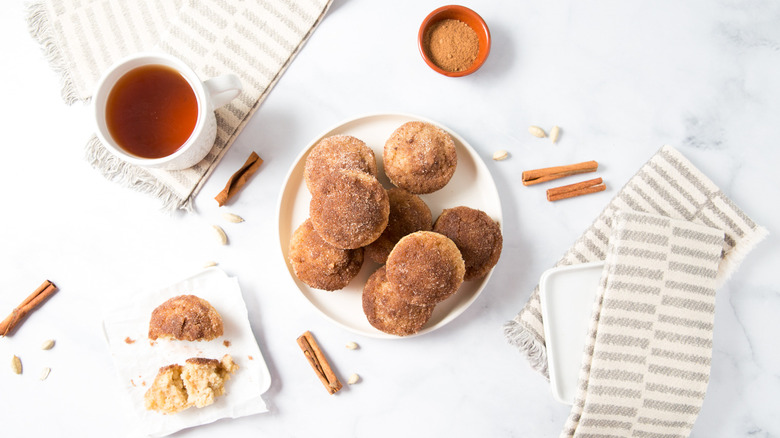 dirt bomb muffins on table